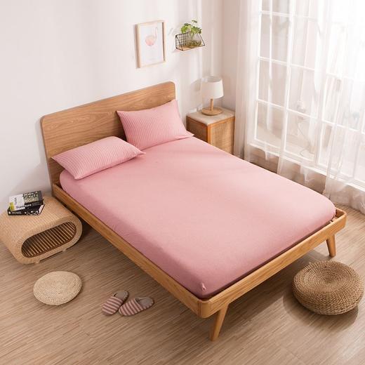 【天竺棉床单/床笠】无印裸睡天竺棉单独床单良品针织纯色全棉双人床笠1.5/1.8m单件 商品图3