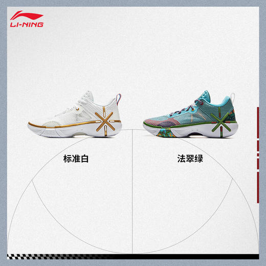 李宁韦德丨轻量高回弹篮球场地鞋男鞋25夏季柔软低帮篮球鞋ABPV021 商品图3