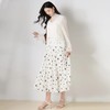 【高货sh】全新升级【铂金会员146/天猫189/差价43】(02145) 洛诗琳25新款时尚国风碎花半身裙高腰垂感瘦松紧腰百褶裙 商品缩略图2