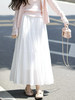 【百图lulu定制】【白茶半裙】高腰显瘦A字 清新白裙 不易皱 小个子常规版可选 商品缩略图2