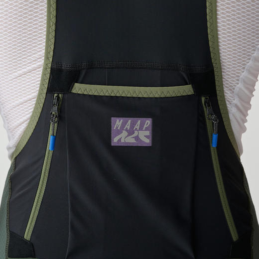 MAAP 男士 Alt_Road Cargo Bib 2.0 深林绿 骑行短裤 商品图3