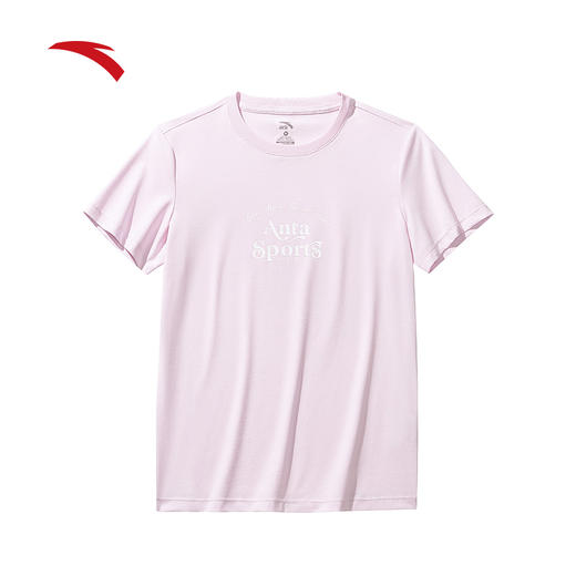 安踏抗菌T丨冰丝短袖t恤女士夏季新款圆领休闲运动上衣162528103 商品图0