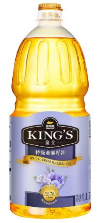 【集采】KING'S特级亚麻籽油1.5L 商品图0