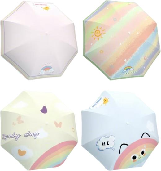馨宜优品阳光彩虹防晒伞（250337）颜色随机发 商品图3