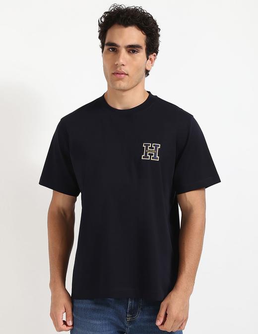 T.H 字母刺绣 圆领短袖T恤 TX443 商品图1