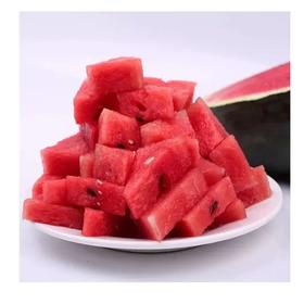 黑美人西瓜果切 甜瓜