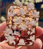 玉兰花-流沙冰箱贴 商品缩略图0