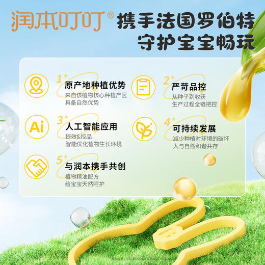 润本叮叮植物精油香圈  经典款 蛋仔派对款 商品图6