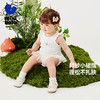迷你巴拉外出连体衣婴儿衣服女宝宝透气网纱裙摆三角衣包屁衣 商品缩略图1