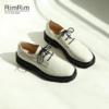 RIM RIM塑型马皮鞋新款小众乐福鞋单鞋厚底英伦风圆头百搭时尚款2353 商品缩略图0