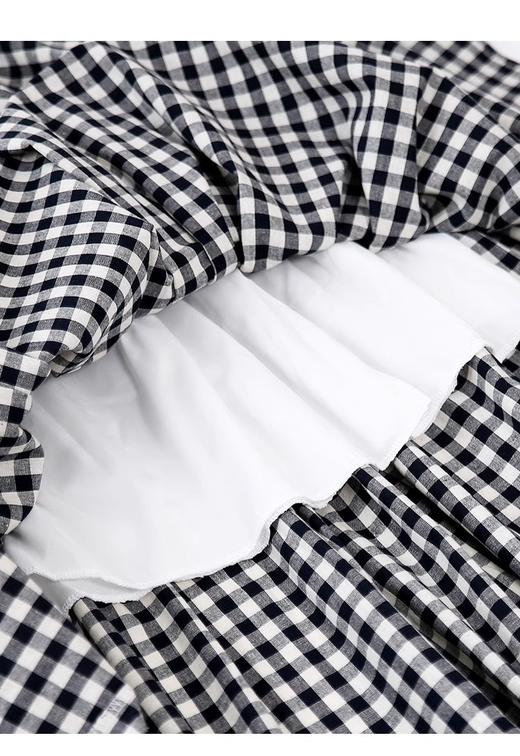 裁缝学苑AS467格子半身裙纸样女装拼接伞裙夏季中长款裙子样板图纸 商品图6