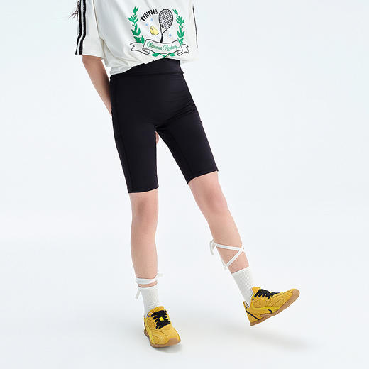 笛莎Deesha青少年女童裤子2025夏季女童防晒短裤 商品图1