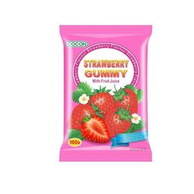 可康COCON 草莓味软糖 100g/袋