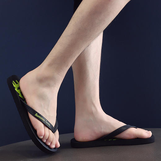 【ins潮拖鞋】拖鞋男外穿ins潮夏季男士防滑家用凉拖鞋越南沙滩夹脚人字拖。ry 商品图2