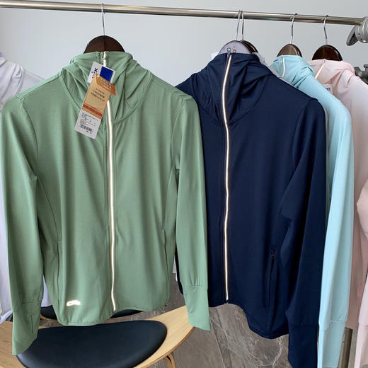 防晒衣女夏冰感upf50 防紫外线透气薄款大帽檐防嗮衫 男户外防晒服 商品图2