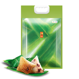 中粮悠采浓情端午粽子粽享礼袋800g（豆沙*2+蜜枣*2+清水*1+黄米*1+肉粽*1+板栗*1）