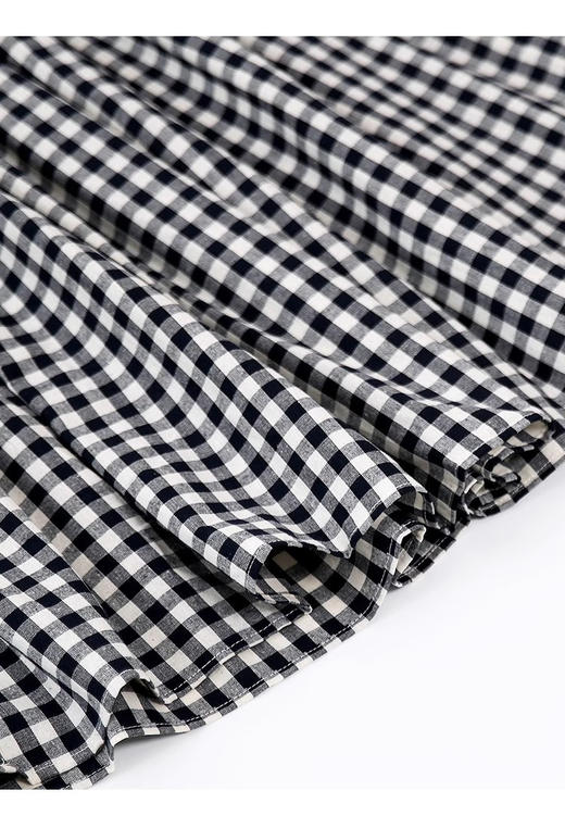 裁缝学苑AS467格子半身裙纸样女装拼接伞裙夏季中长款裙子样板图纸 商品图7