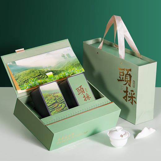【年货茶礼】茶叶 碧螺春  2025年新茶 明前 茶叶礼盒 茶饮 华源 250g【头采礼盒】 商品图7