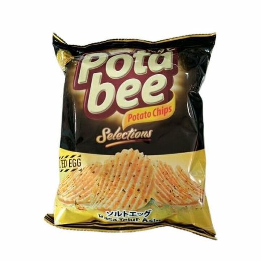 卡乐比Calbee 咸蛋黄味波塔比薯片 68g/袋 商品图1