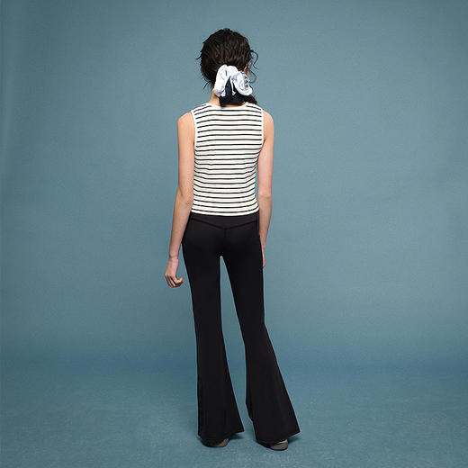 笛莎Deesha青少年女童裤子2025夏季女童微喇瑜伽裤 商品图4