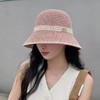 春夏时尚百搭盆帽 女士遮阳帽子镂空网眼渔夫帽 户外休闲女帽沙滩帽 商品缩略图3