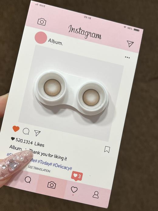 KiraFairy半年抛Almond Brown--鹿茸杏子 商品图11