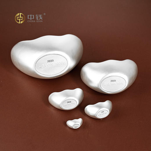 银元宝足银999福字实心 银元宝单枚  5克10克20克50克100克500克1000克 纯银元宝 商品图6