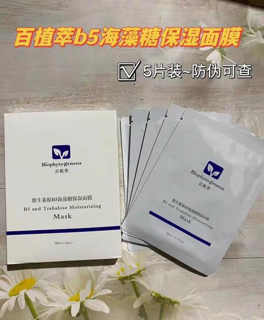 百植萃b5海藻糖面膜 商品图3