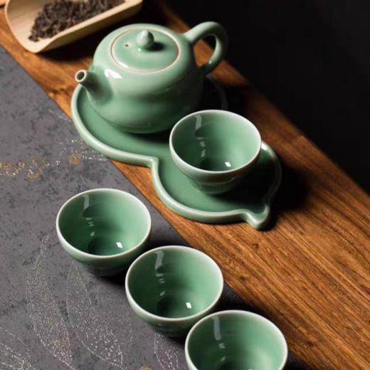 龙泉青瓷新品 礼盒装茶具 满200减30 商品图5