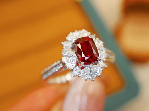 1.03ct刻面红宝石戒指 商品图1