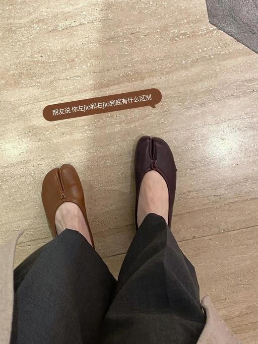 马吉拉MM6皱褶分趾鞋Tabi分趾芭蕾舞单鞋（HC） 商品图7