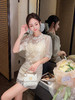 张心子【巴洛克花朵】温柔气质立体花边雪纺衫上衣 U2504007 商品缩略图4