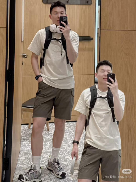 lul* 男士运动休闲中裤｜ 一裤多能，解锁多场景穿搭,现货 商品图1