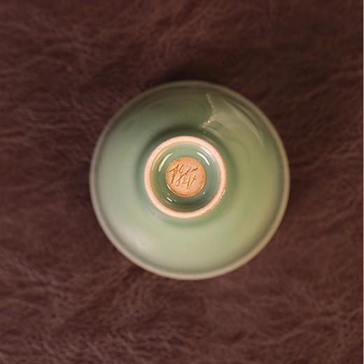 陈克萍精品手工刻花杯 商品图2