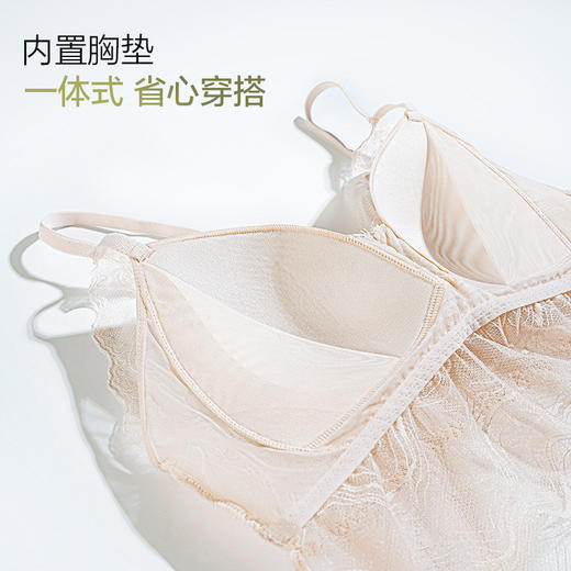 花朵蕾丝吊带背心 商品图3