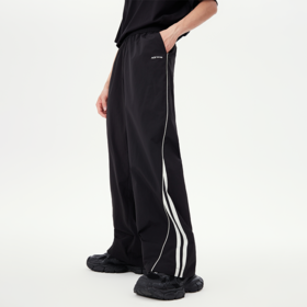 YKYB黄子韬休闲裤梭织裤简约大方百搭耐磨双织带反光裤子Y52NXK020