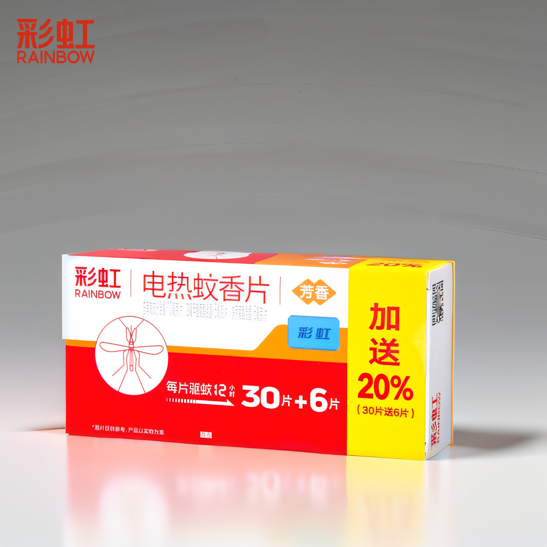 彩虹电热蚊香片（芳香）30片+6片