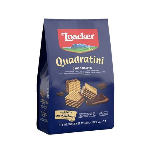 莱家 巧克力味粒粒装威化饼干 125g/袋 商品图0