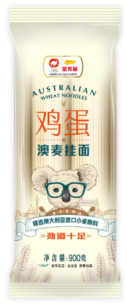 【集采】金龙鱼金龙鱼鸡蛋澳麦挂面900g/15包/箱