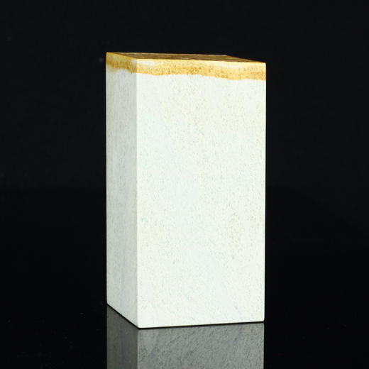 孤品016713-青田新矿带皮大方章-5.2*5.2*10.5cm 商品图3