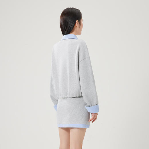 IEF/爱依服2025春季 时尚韩系学院风休闲百搭减龄上下套裙B0060 商品图4