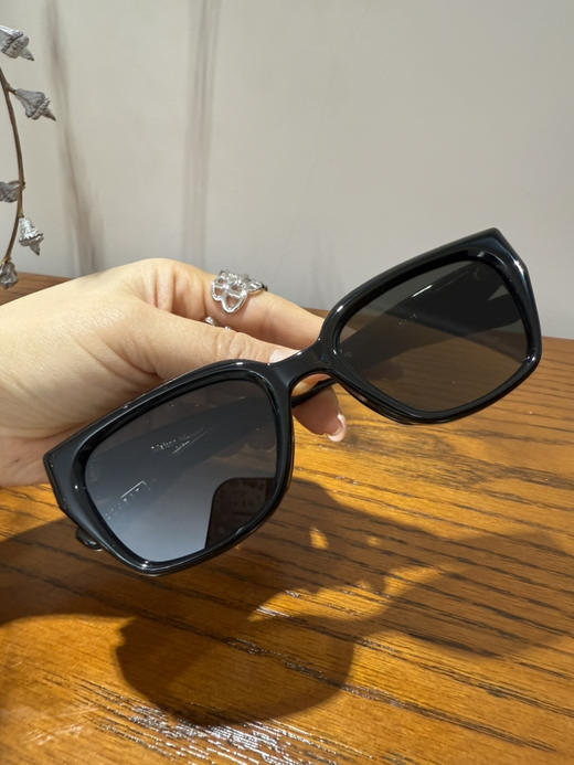 414-5 代工圆正 GM联名MM6 镜腿四角缝线 冷酷时髦墨镜 太阳镜 商品图4