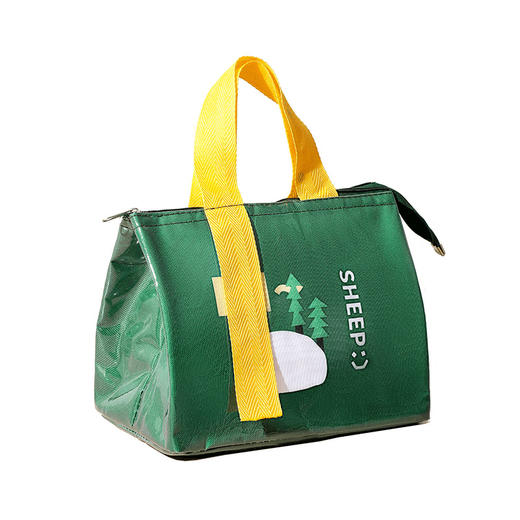 【醒粉福利9.9元/个】PU防水加厚保温饭袋 学生上班族带饭包保温饭盒袋 商品图4