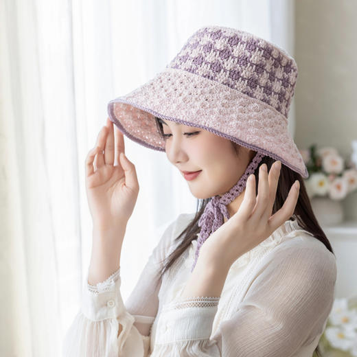 苏苏姐家倾风渔夫帽手工DIY钩针编织蕾丝线毛线团材料包 商品图1