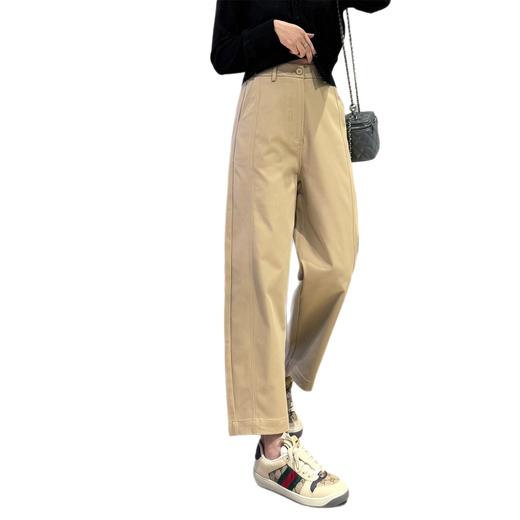 通勤刚需 抗皱奶奶裤！2025新款特柔舒立裁遮肉遮胯镰刀休闲九分裤！ 商品图4