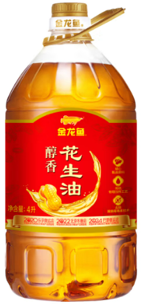 【集采】金龙鱼醇香花生油5L4L