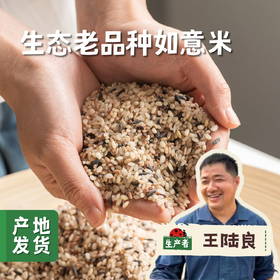 生态老品种如意米 5斤 | 合作农友生产，来自浙江湖州，生产者：王陆良 *【公平贸易农人定价】