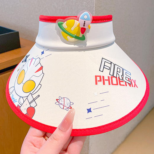 【YW】无忧购儿童空顶帽奥特曼夏季防紫外线遮阳帽防晒帽（截单后7天发货) 商品图5