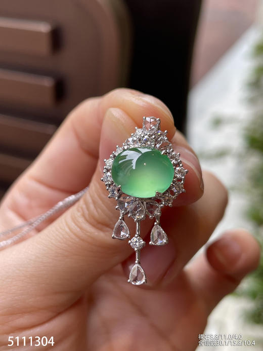 5111304，蛋面吊坠。具体价格微信咨询 商品图3