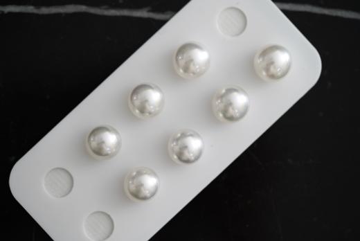 耳钉定制天团系列「天女  铂金灰 澳白」 商品图12